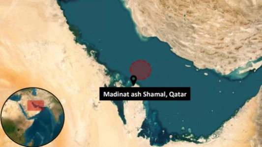 The tanker was attacked in the far north of Qatar, about 500 km west of the Strait of Hormuz / Photo: X / UKMTO