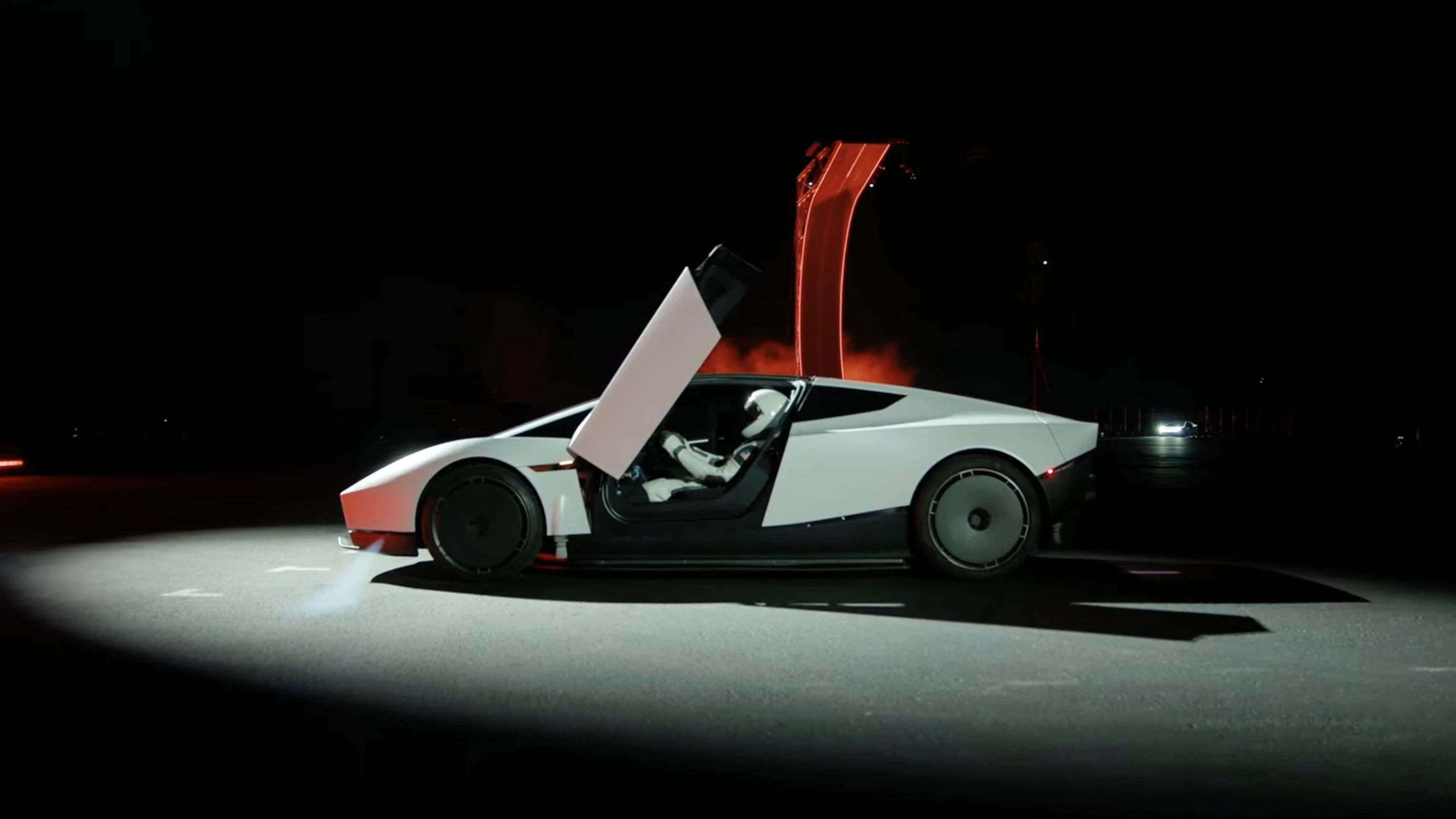 The next-generation Roadster can make short flights using engines developed in collaboration with SpaceX / Photo: X / Tesla
