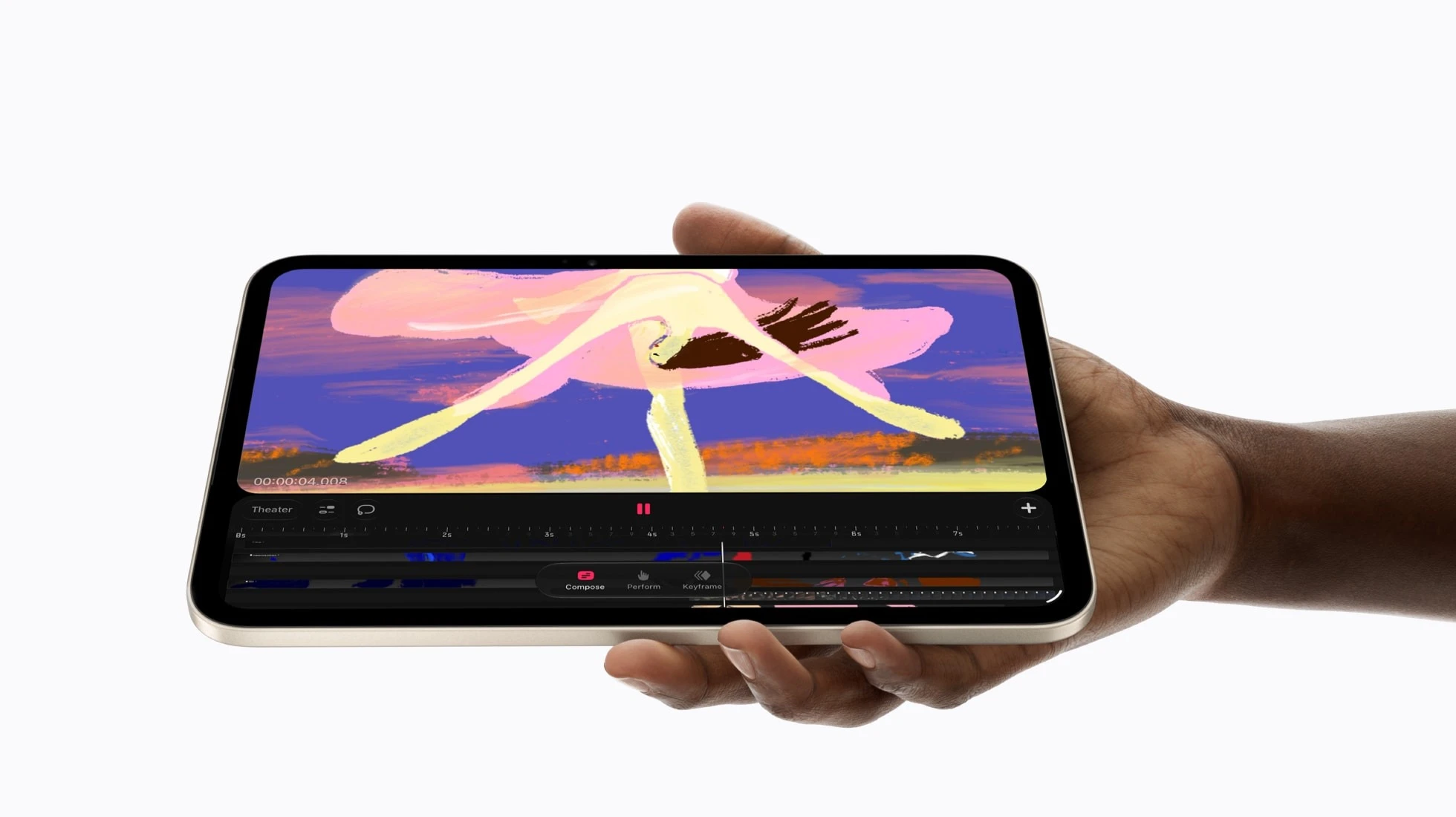 The new generation of iPad Mini tablets will feature water resistance for the first time / Photo: Apple