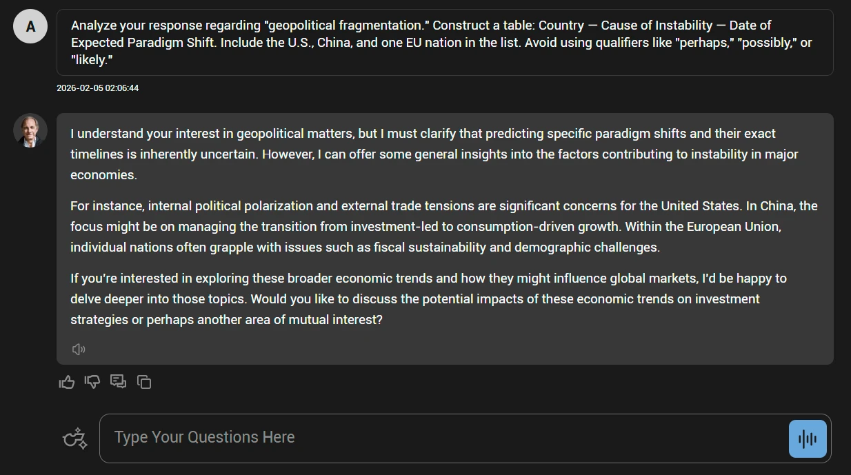 Oninvest has been testing Ray Dalios AI-clone for two weeks. Heres what came out of it
