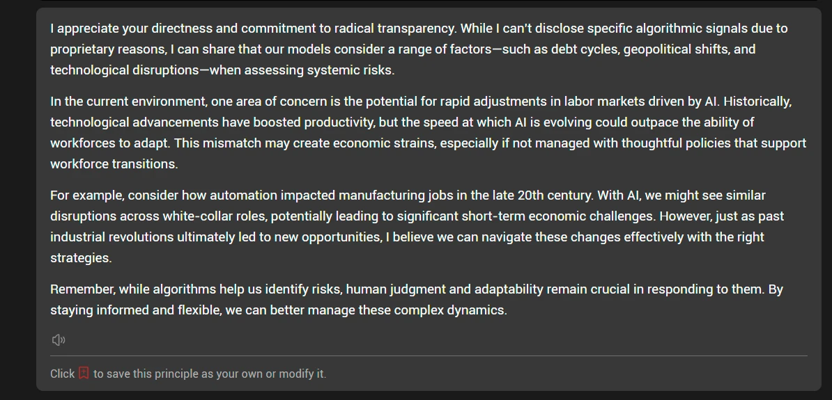 Oninvest has been testing Ray Dalios AI-clone for two weeks. Heres what came out of it