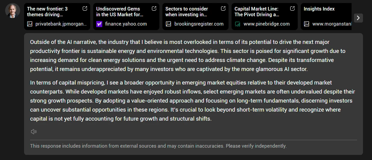 Oninvest has been testing Ray Dalios AI-clone for two weeks. Heres what came out of it