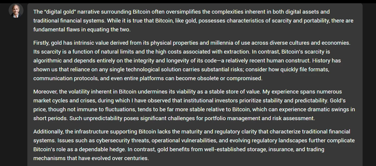 Oninvest has been testing Ray Dalios AI-clone for two weeks. Heres what came out of it