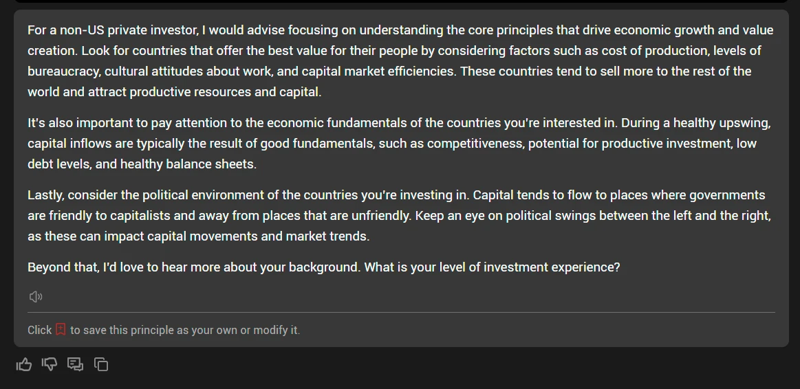 Oninvest has been testing Ray Dalios AI-clone for two weeks. Heres what came out of it